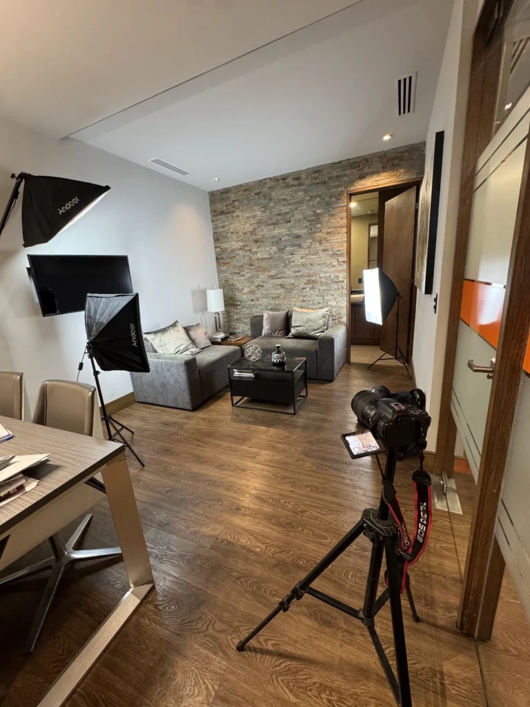 fotografia de preparacion para entrevista